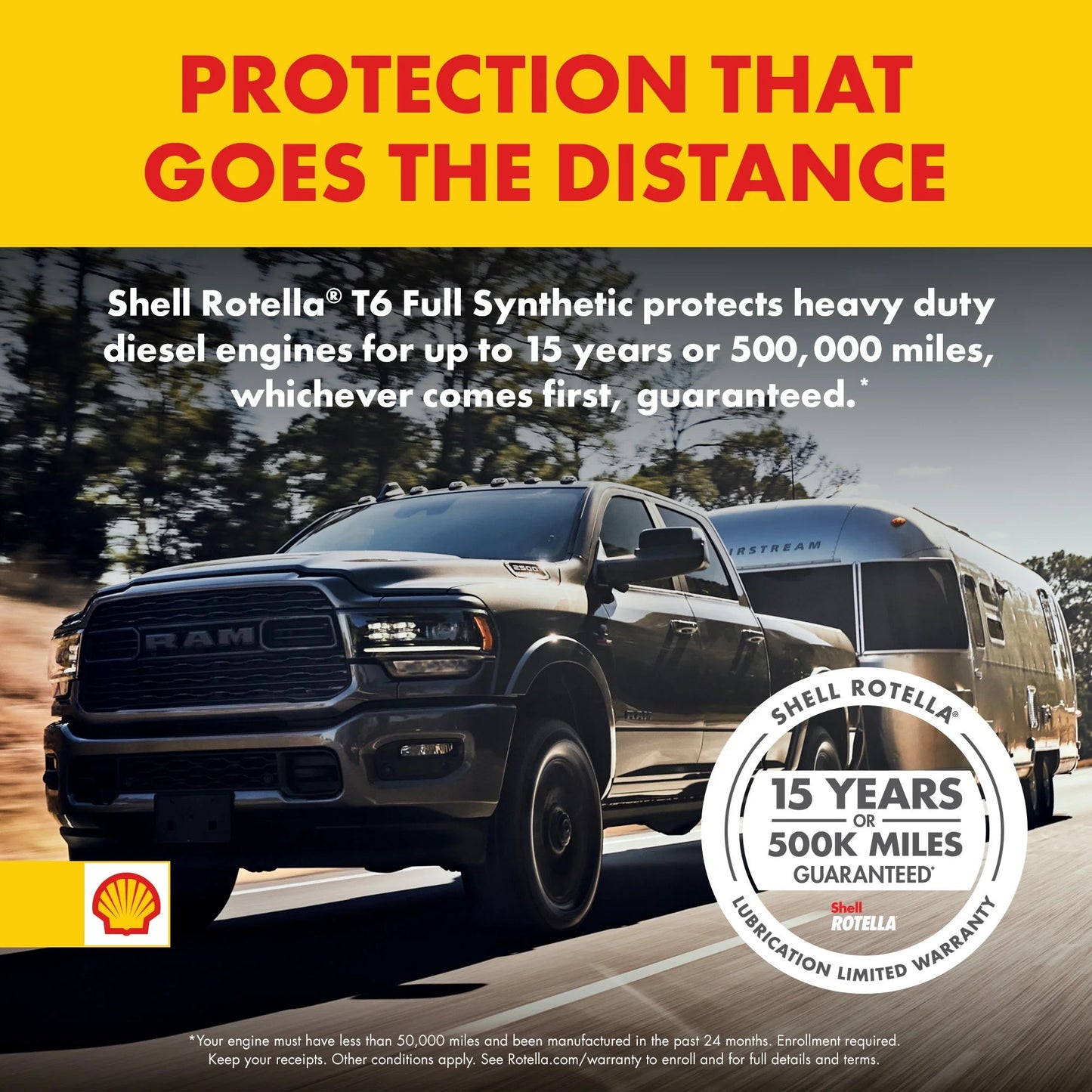 Shell T6 Full Synthetic 5W-40 Motor Oil, 1 Gallon (3 Pack)