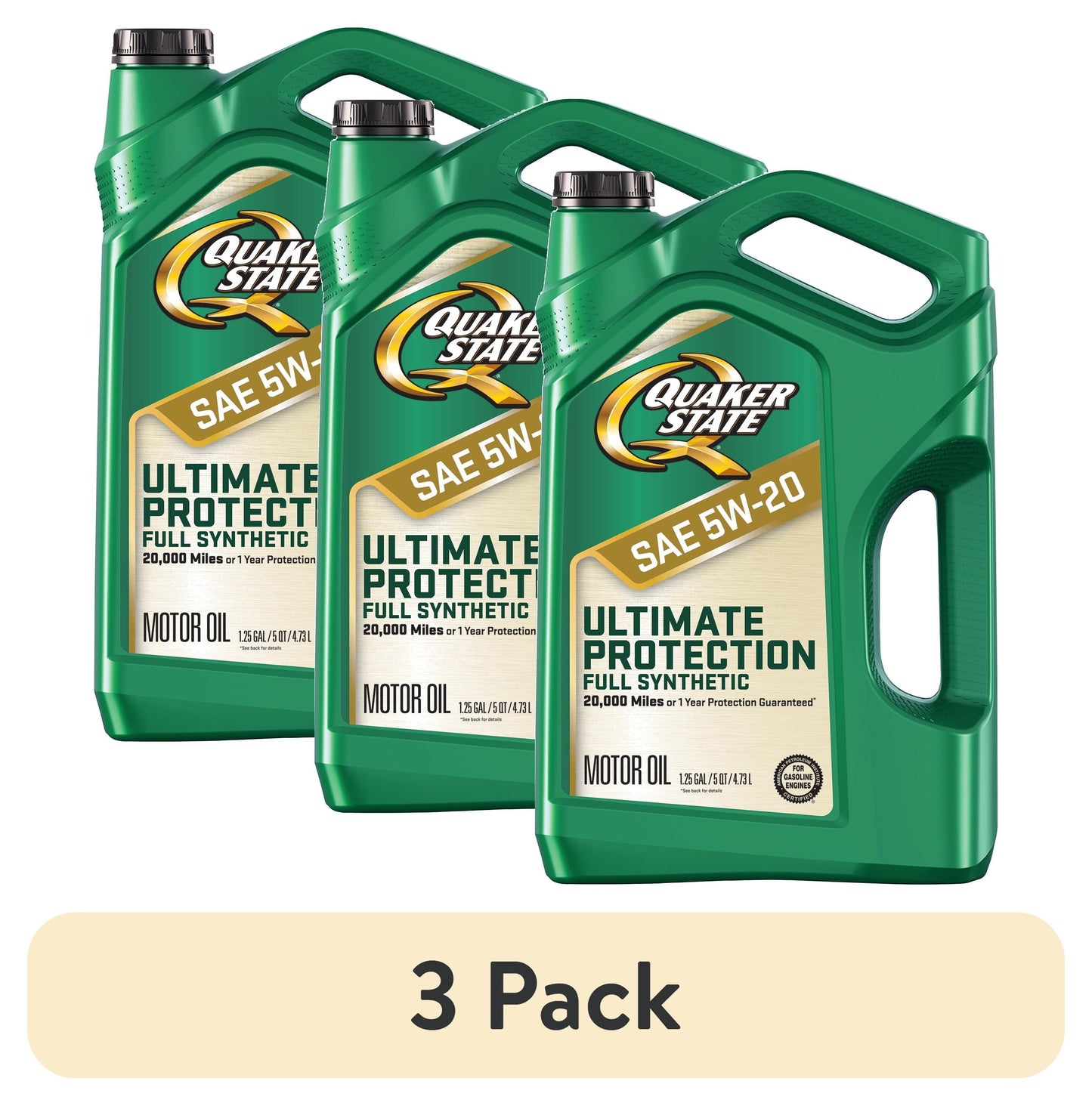 Ultimate Protection Full Synthetic 5W-20 Motor Oil, 5 Quart