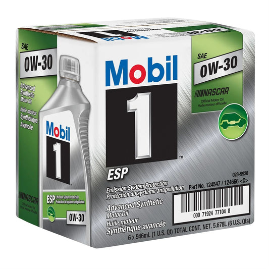 ESP Full Synthetic Motor Oil 0W-30, 1 Quart, Case of 6
