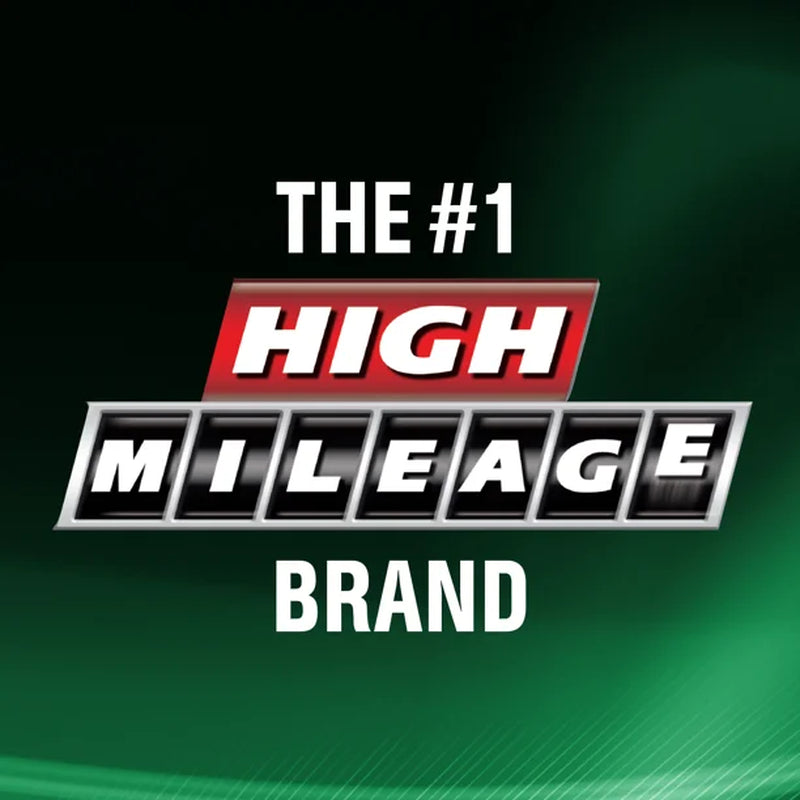 Edge High Mileage 10W-30 Advanced Full Synthetic Motor Oil, 1 Quart, Case of 6
