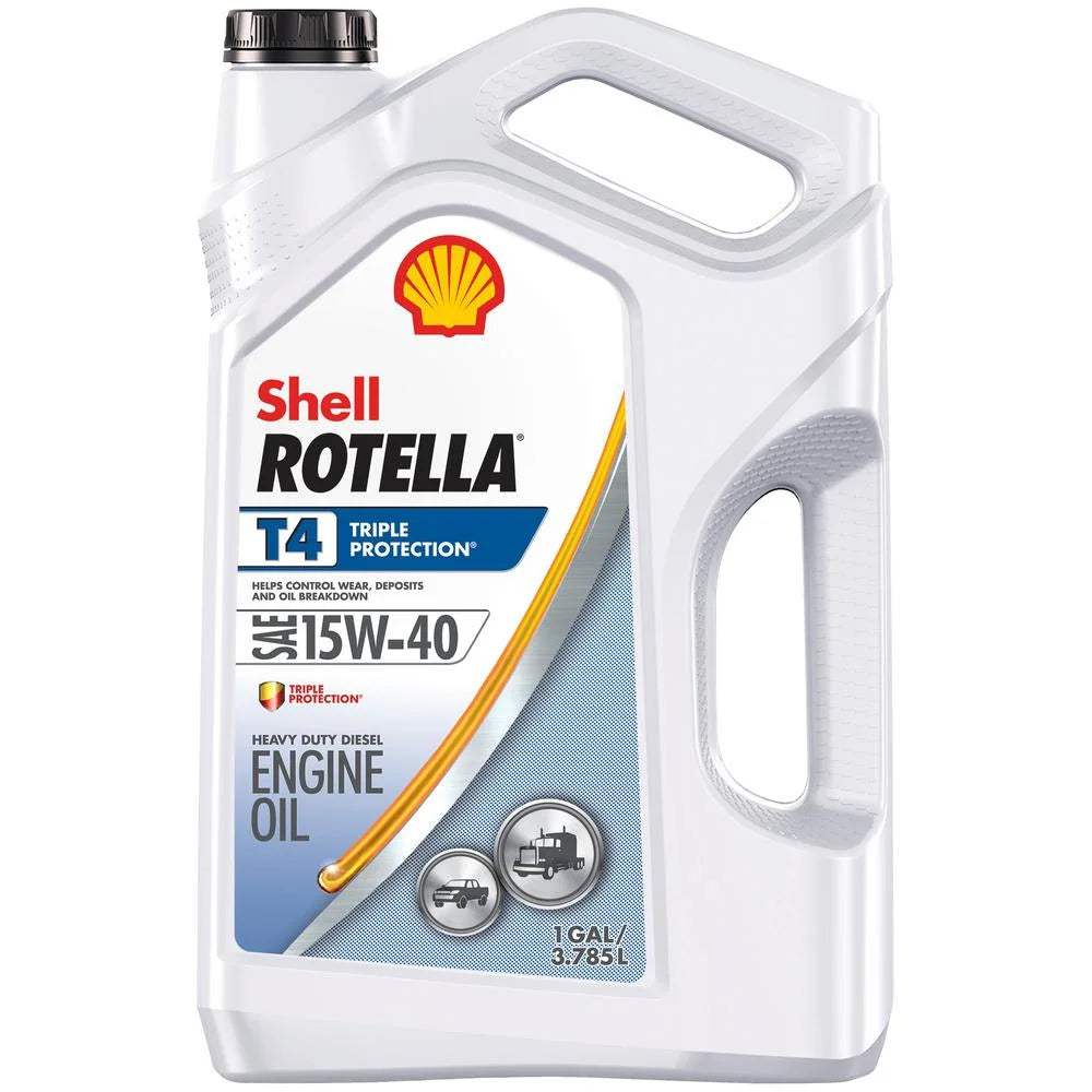 T4 Triple Protection 15W-40 Diesel Motor Oil, 1 Gallon