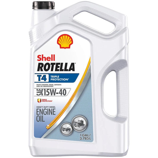 T4 Triple Protection 15W-40 Diesel Motor Oil, 1 Gallon