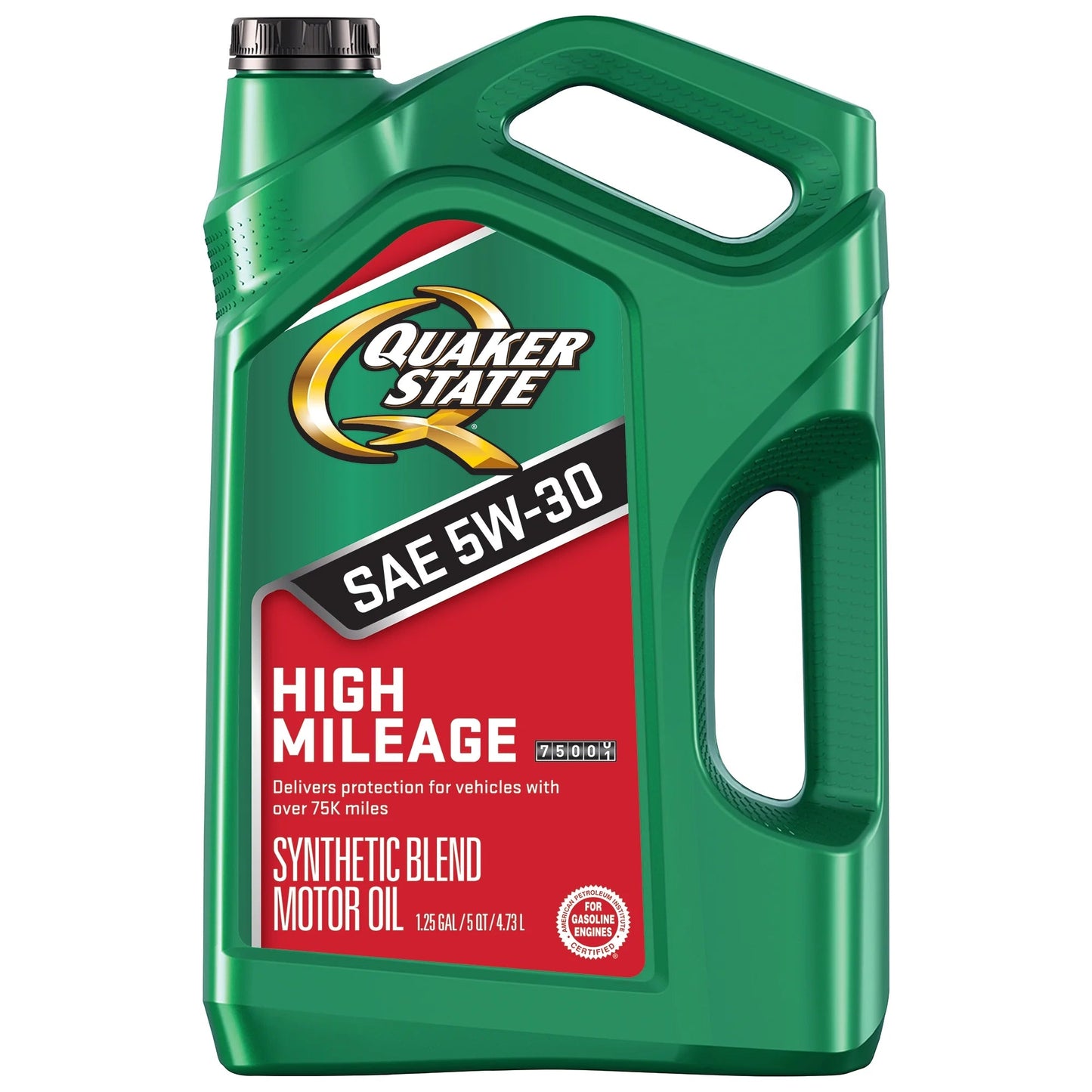High Mileage 5W-30 Motor Oil, 5 Quart