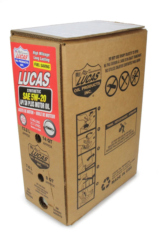 Synthetic SAE 5W20 Oil 6 Gallon Bag in Box